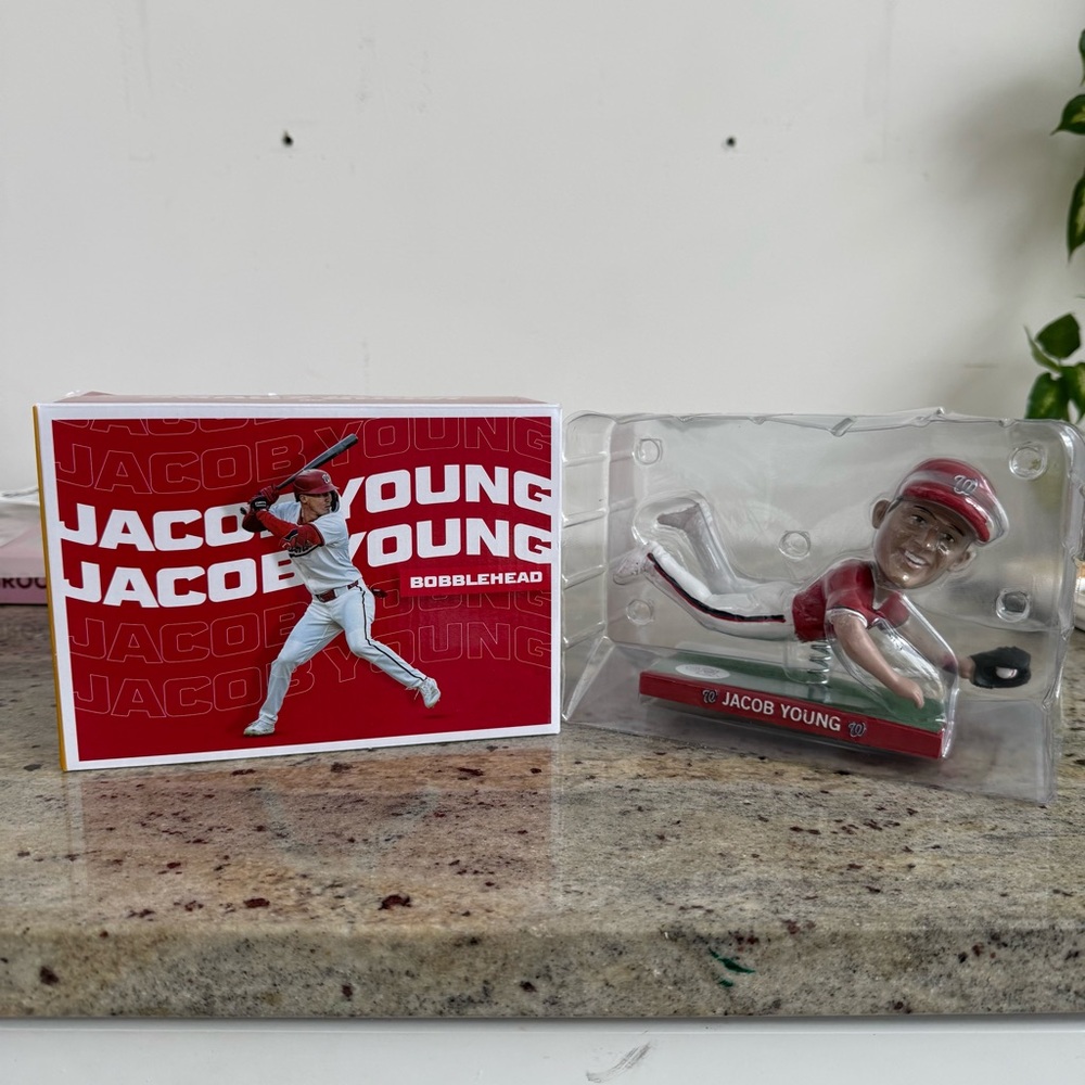 NWT Nationals Jacob Young #30 2025 Bobblehead - New in Box!